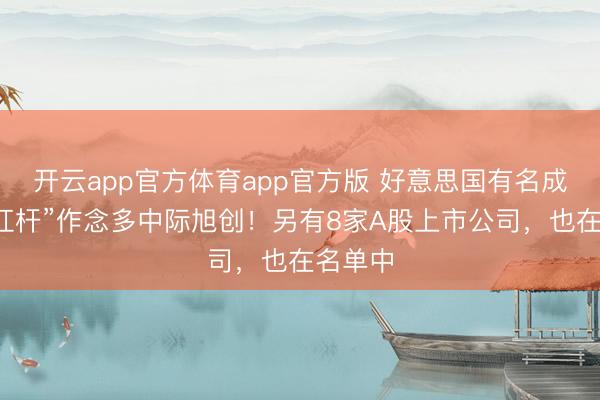 开云app官方体育app官方版 好意思国有名成本“加杠杆”作念多中际旭创！另有8家A股上市公司，也在名单中